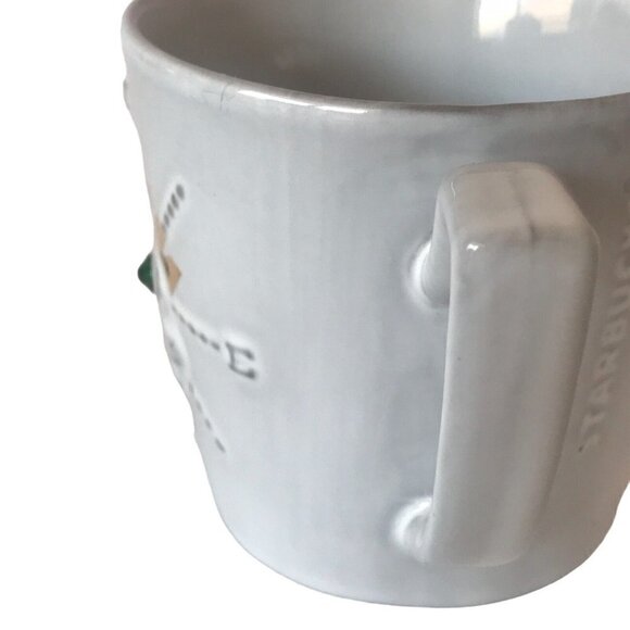 Starbucks Siren Collection 2014 Compass Green Crystal Eye Anniversary Coffee Mug - Picture 9 of 14